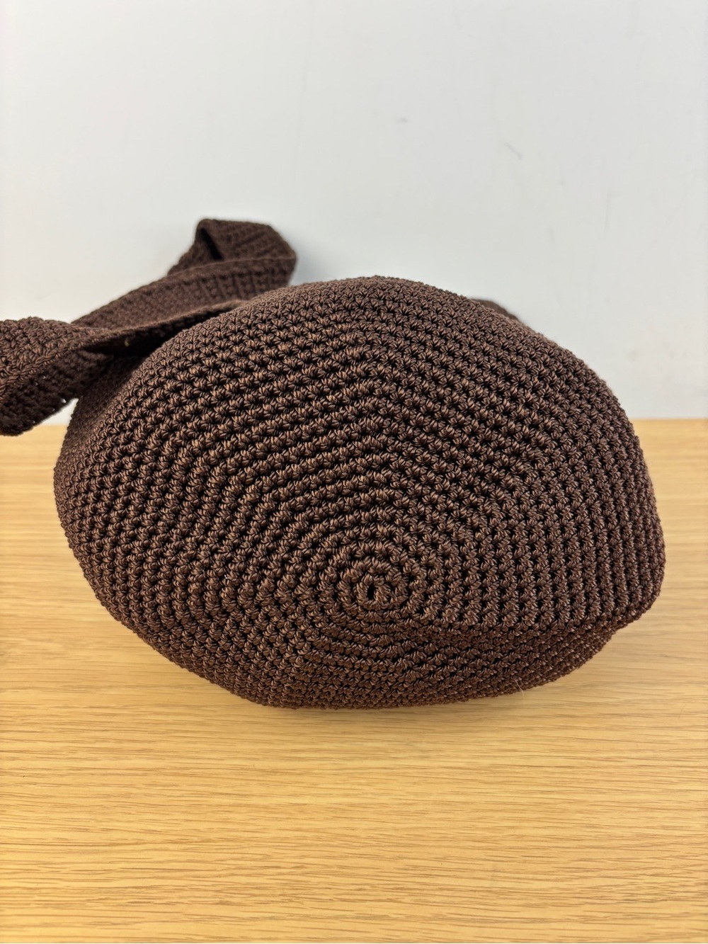 The Sak 120 Crochet Hobo Bucket Bag in Dark Brown LIKE NEW! - Picture 11 of 11